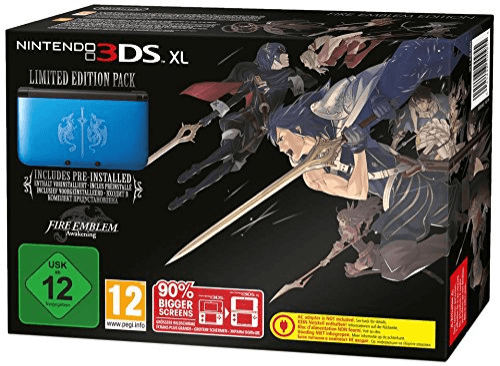 Nintendo 3DS Fire Emblem Awakening Limited Edition box art for Nintendo 3DS